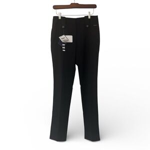 NWT SAINT JAMES Navy Trouser Pant with Nautical Buttons